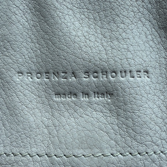 Gray Lilac Leather Women's Clutch - Picture 17 of 17